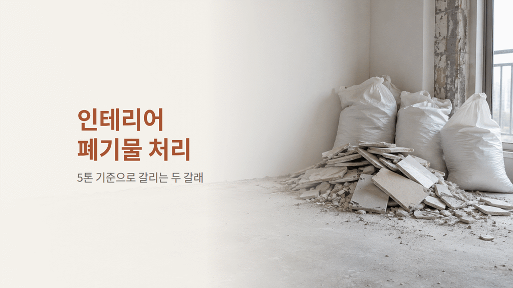 인테리어 폐기물 처리